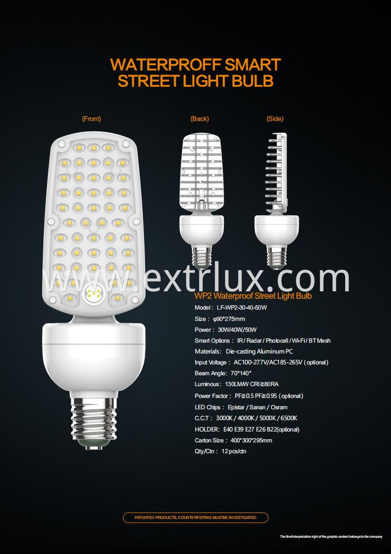WP2-Waterproof Smart LED Street Light Bulb_07